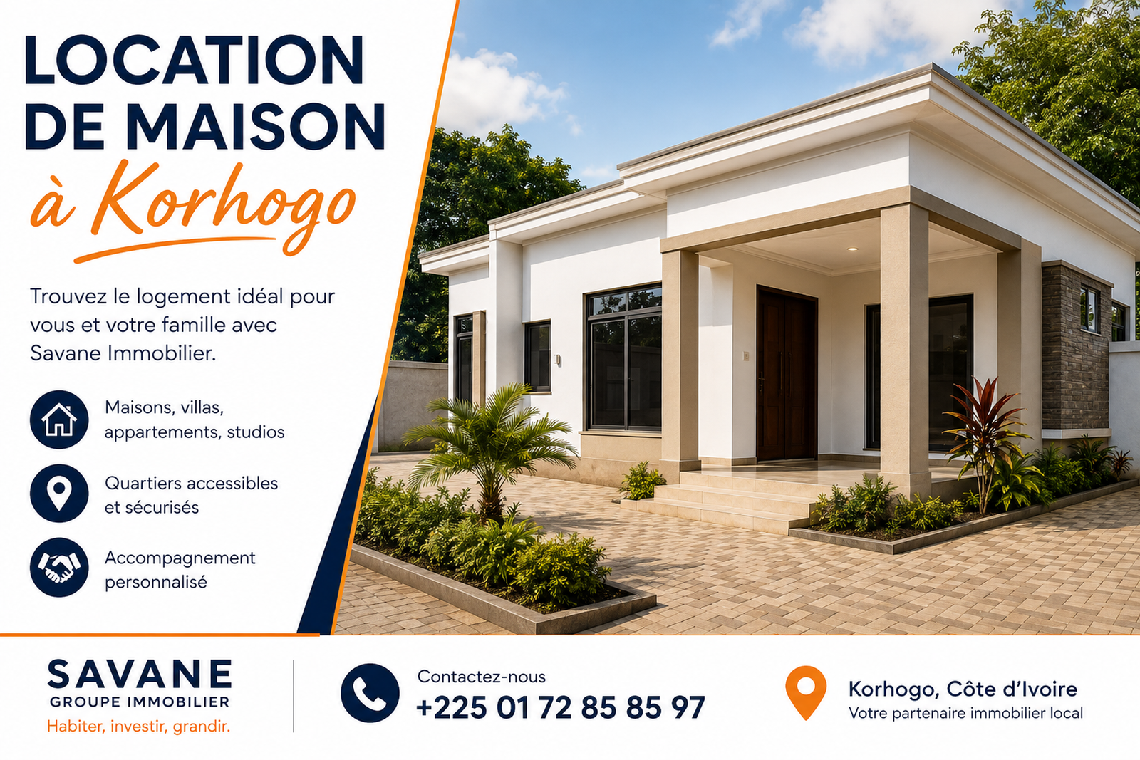 Location de maison à Korhogo : comment trouver le logement idéal ?